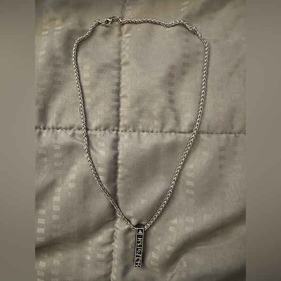 Celtic Viking Rune Bar Chain - Picture 3 of 3
